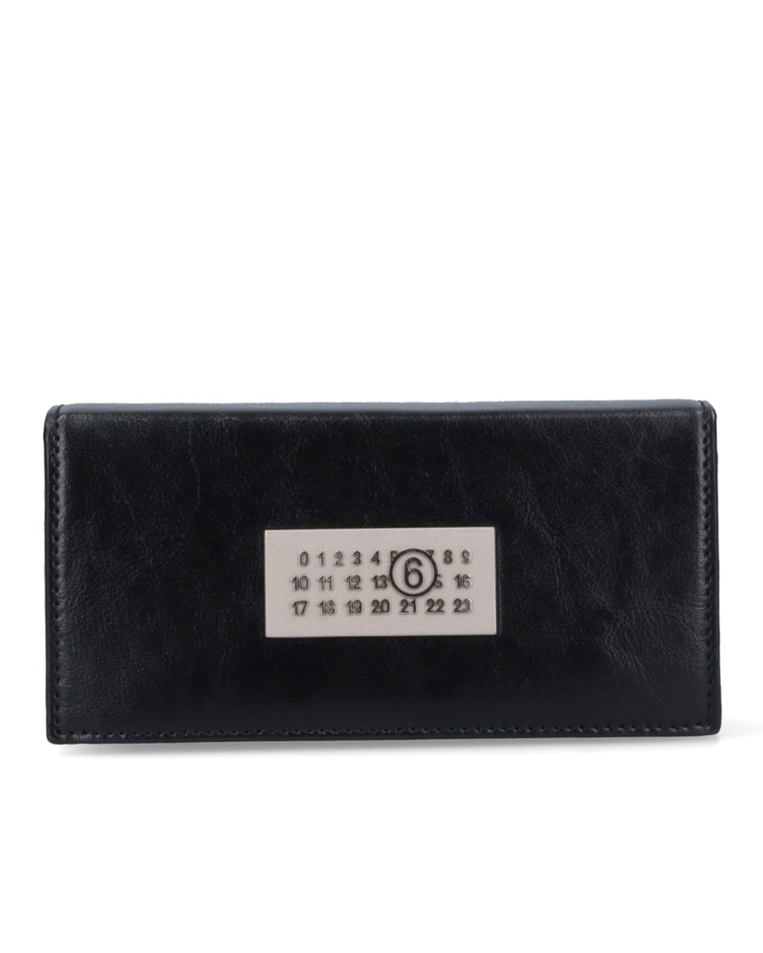 MM6 Maison Margiela кожаный клатч  с металлической цепочкой  артикул SB6ZI0011 марки MM6 Maison Margiela купить за 78300 руб.