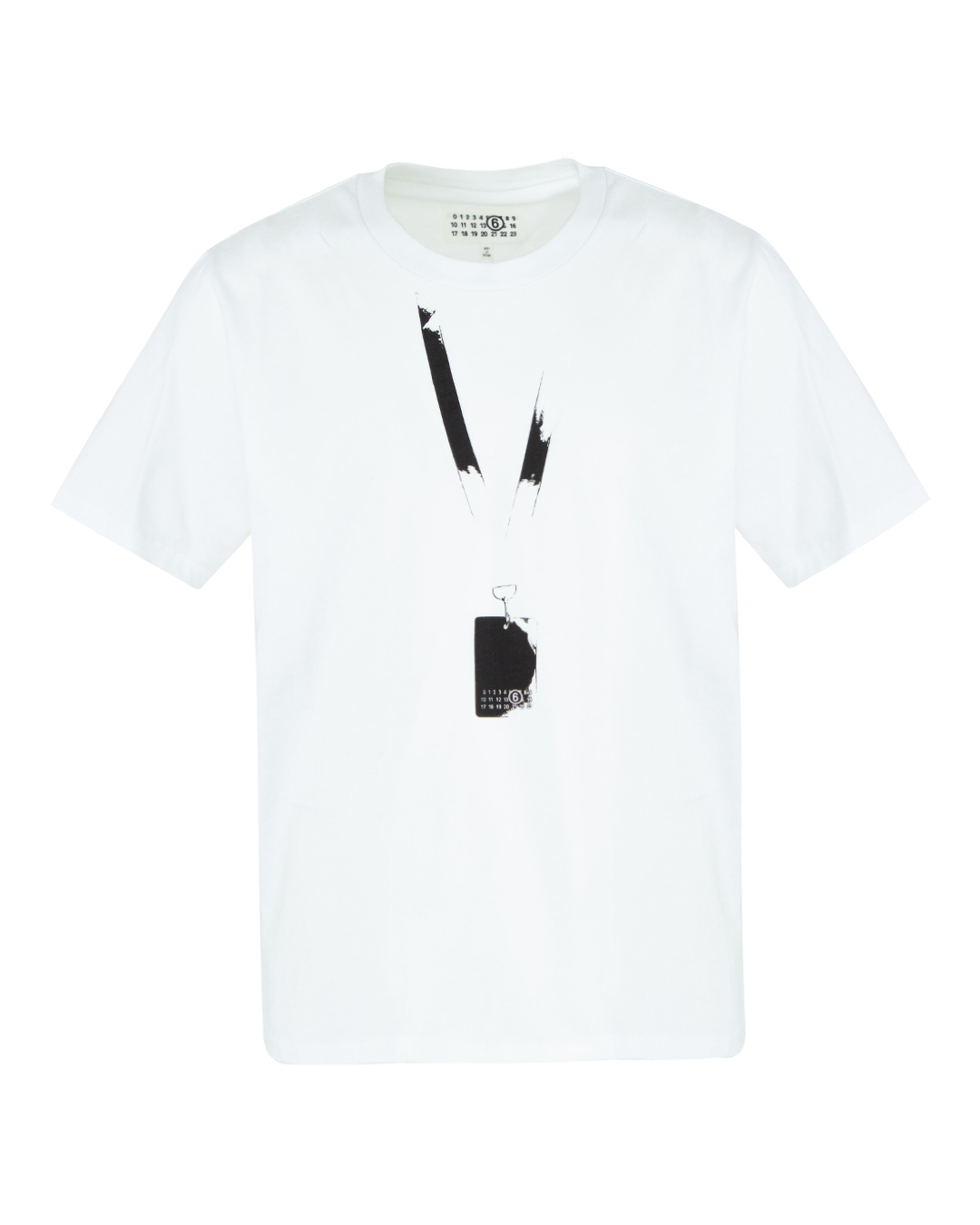 MM6 Maison Margiela хлопковая футболка с принтом  артикул SH0GC0011 марки MM6 Maison Margiela купить за 23900 руб.