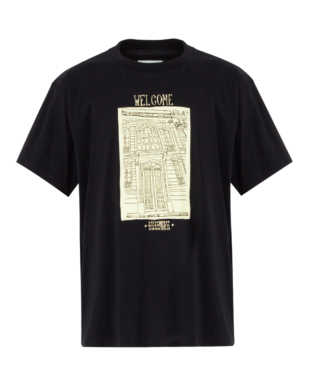 MM6 Maison Margiela футболка свободного силуэта  артикул SH0GC0013 марки MM6 Maison Margiela купить за 36000 руб.
