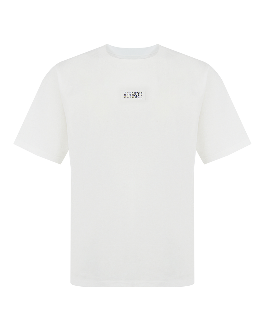MM6 Maison Margiela футболка из 100% хлопка артикул SH0GC0033 марки MM6 Maison Margiela купить за 29800 руб.