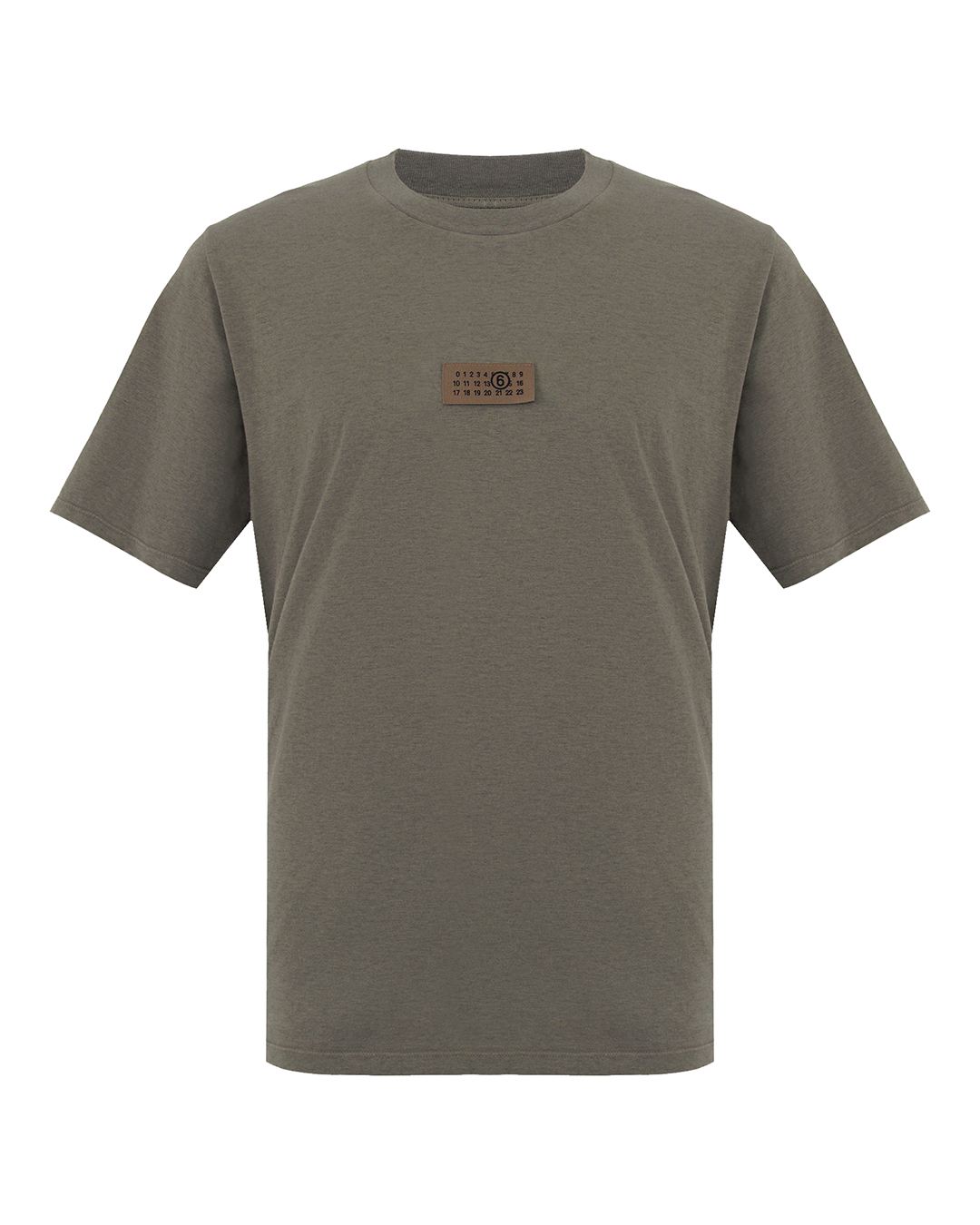 MM6 Maison Margiela футболка  с нашивкой артикул SH0GC0059 марки MM6 Maison Margiela купить за 28800 руб.