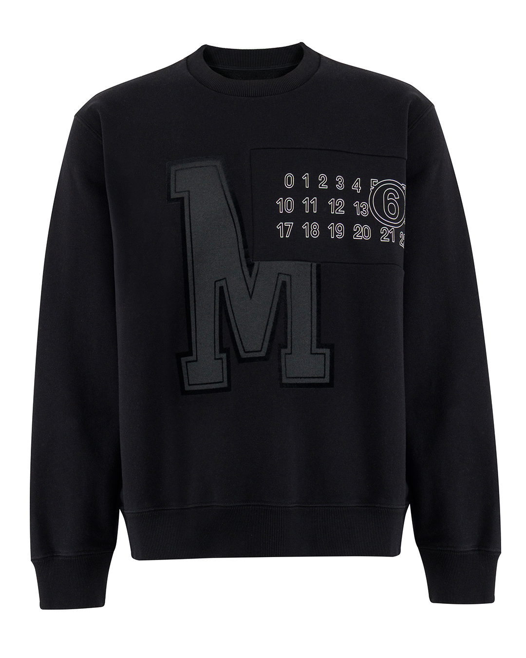 MM6 Maison Margiela свитшот с нашивками  артикул SH0GU0029 марки MM6 Maison Margiela купить за 66200 руб.