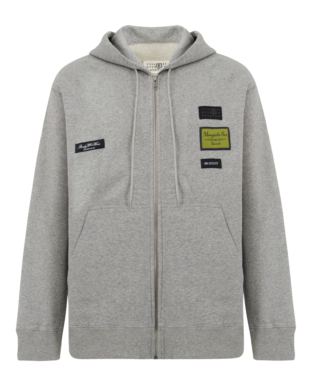MM6 Maison Margiela олимпийка с нашивками артикул SH0HG0007 марки MM6 Maison Margiela купить за 70800 руб.