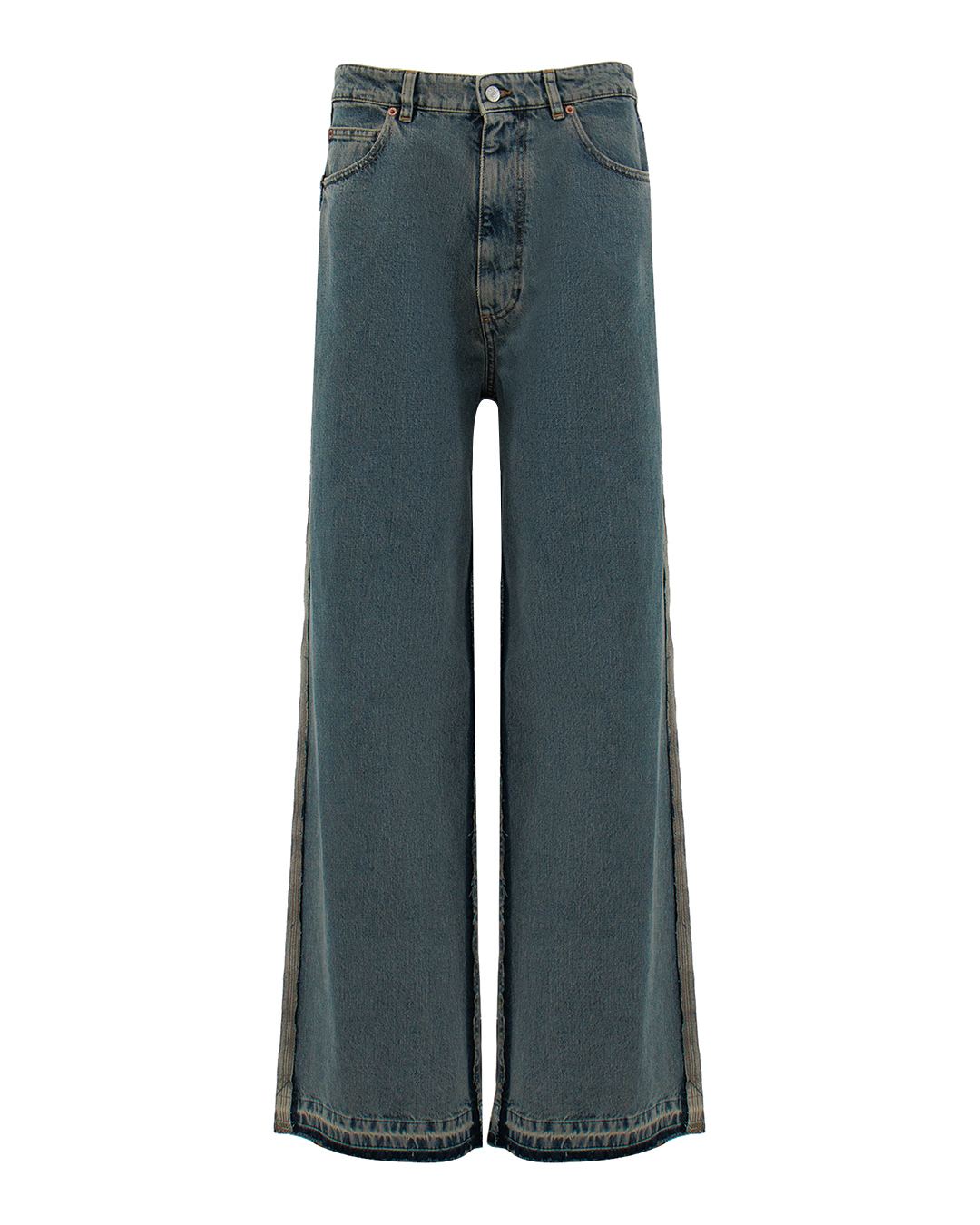 MM6 Maison Margiela джинсы  с наружными швами артикул SH0LA0025 марки MM6 Maison Margiela купить за 79700 руб.