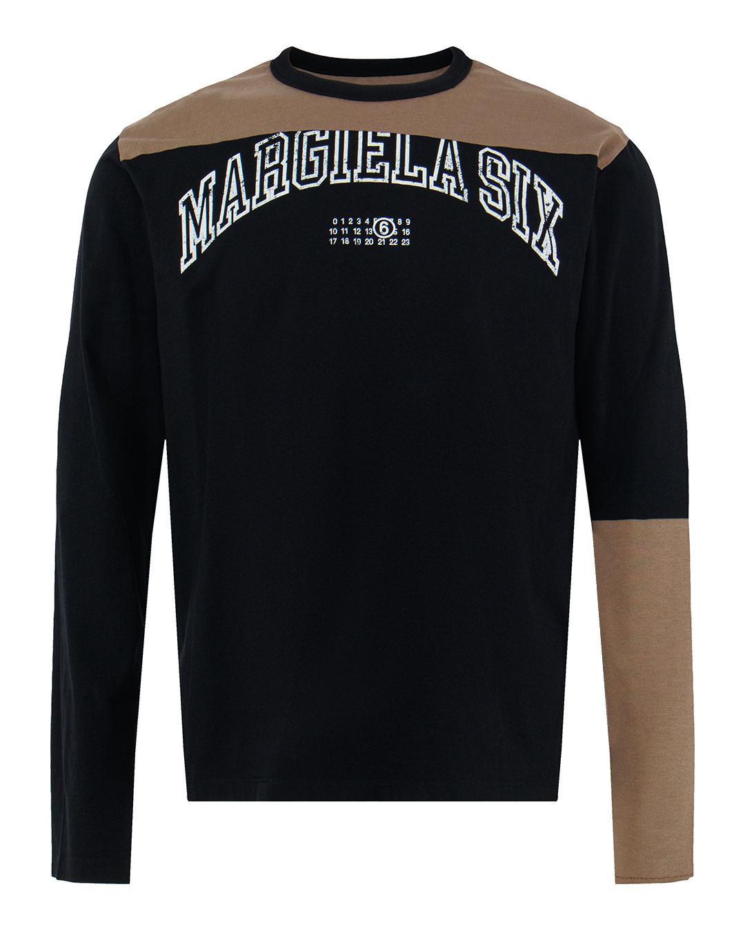MM6 Maison Margiela лонгслив  комбинированный артикул SH0NH0010 марки MM6 Maison Margiela купить за 40400 руб.
