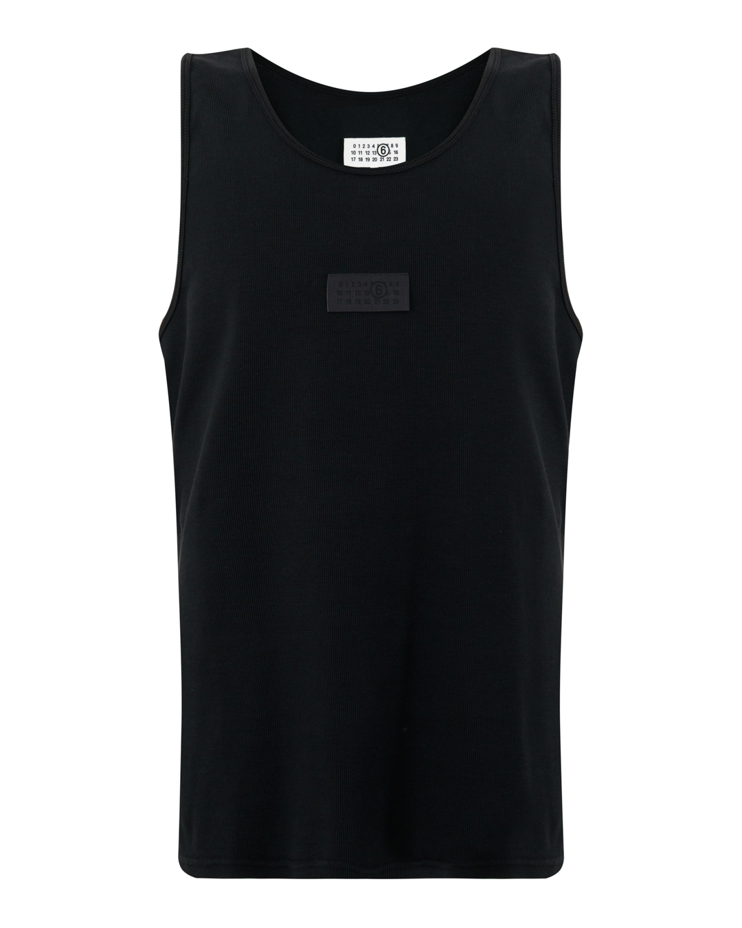 MM6 Maison Margiela майка с нашивкой артикул SH0NL0007 марки MM6 Maison Margiela купить за 41000 руб.