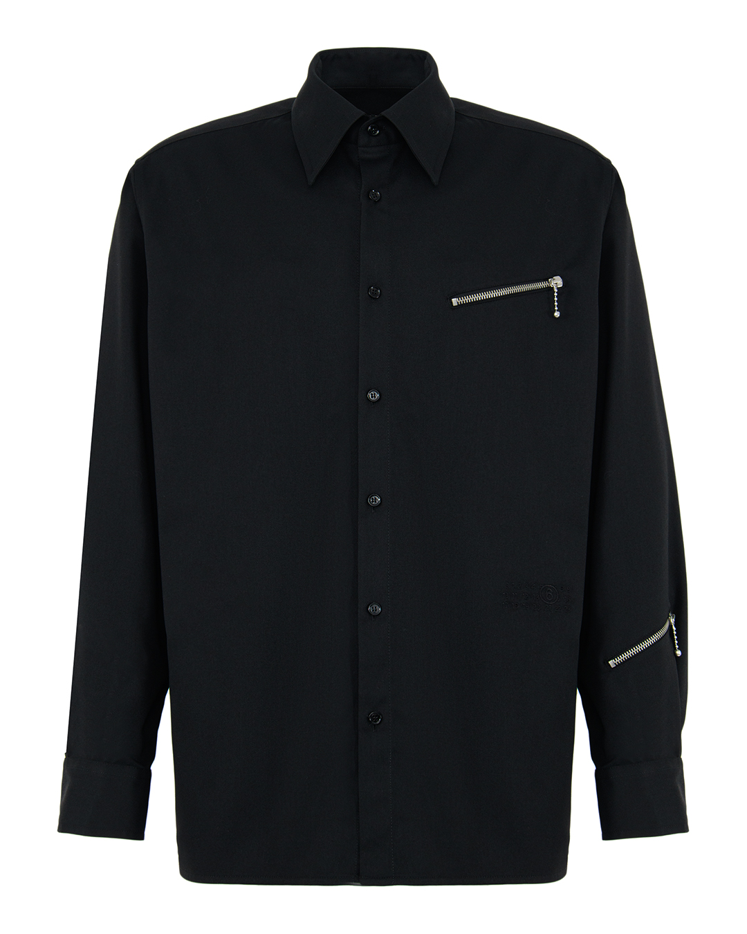 MM6 Maison Margiela рубашка с молниями артикул SH2DT0014 марки MM6 Maison Margiela купить за 77400 руб.