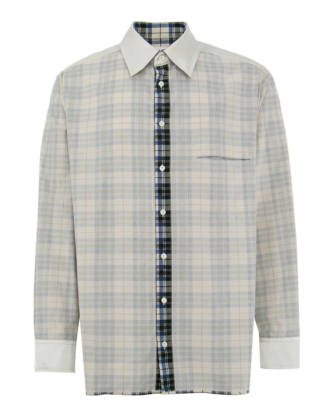 MM6 Maison Margiela рубашка в клетку  артикул SH2DT0016 марки MM6 Maison Margiela купить за 116400 руб.