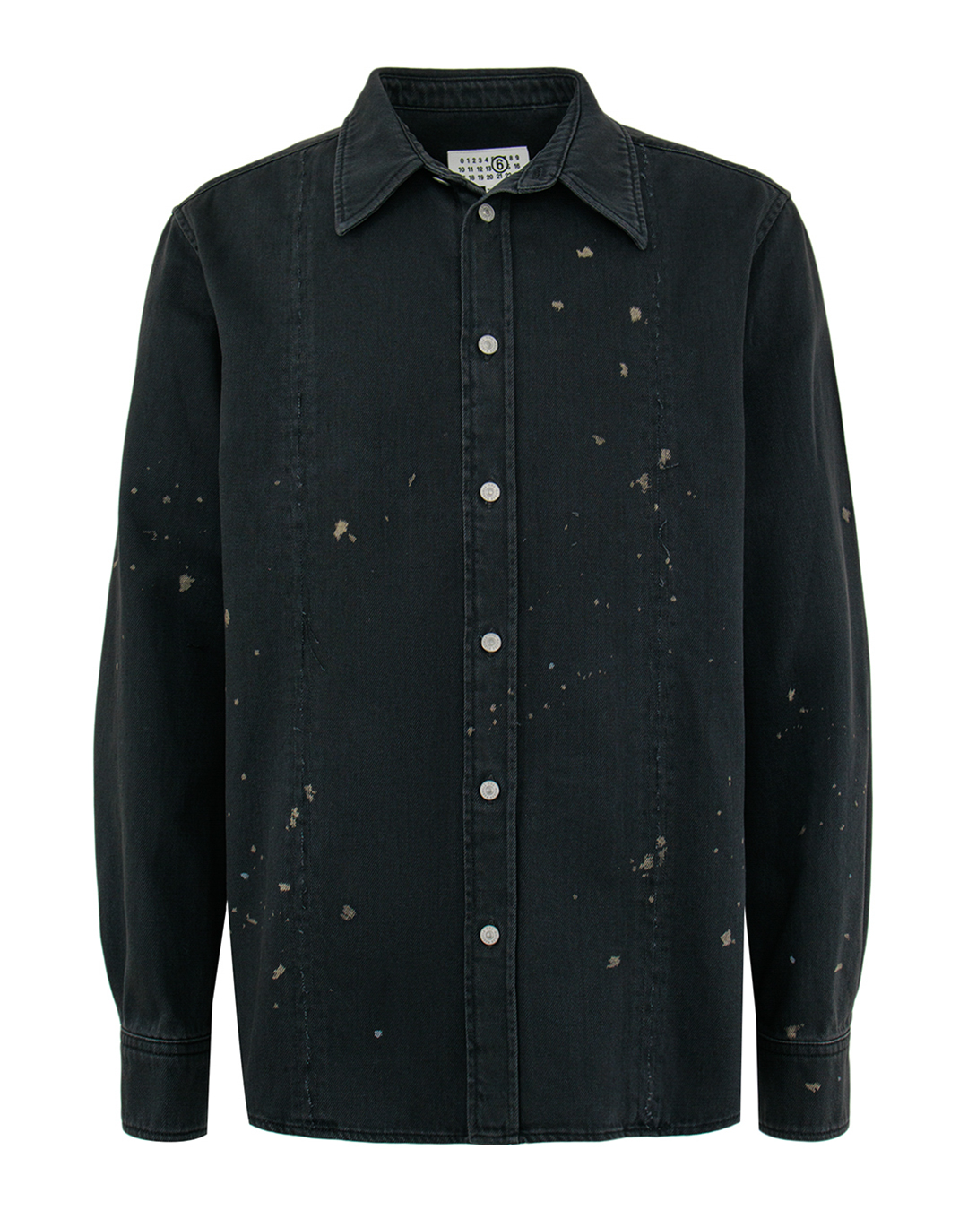 MM6 Maison Margiela рубашка с винтажным эффектом  артикул SH2DT0021 марки MM6 Maison Margiela купить за 97000 руб.