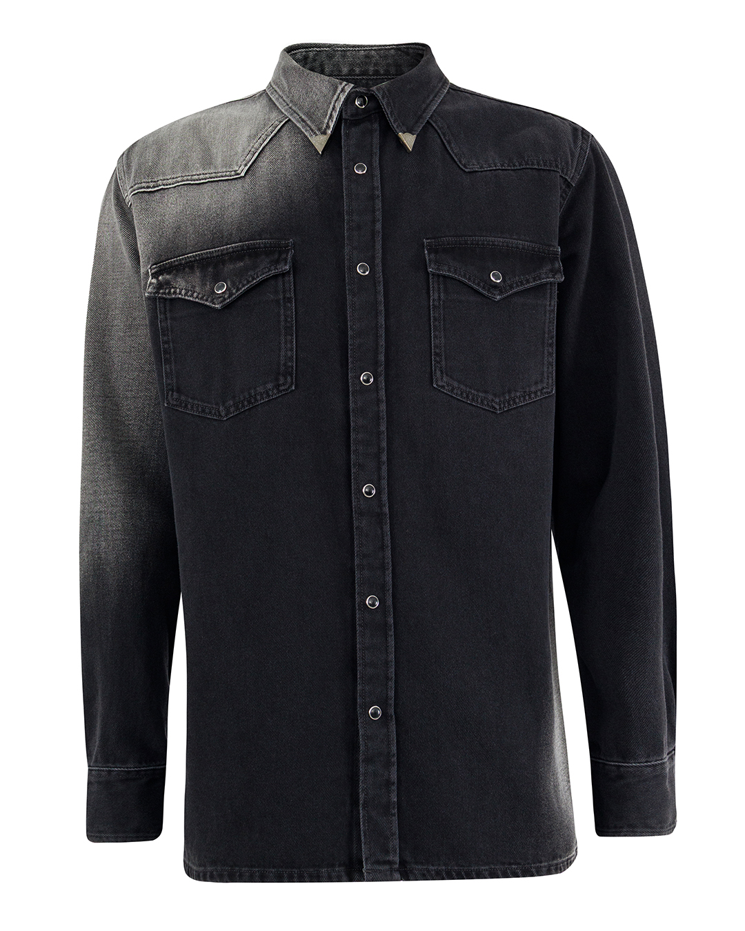 MM6 Maison Margiela рубашка с эффектом выцветания артикул SH2DT0024 марки MM6 Maison Margiela купить за 91400 руб.