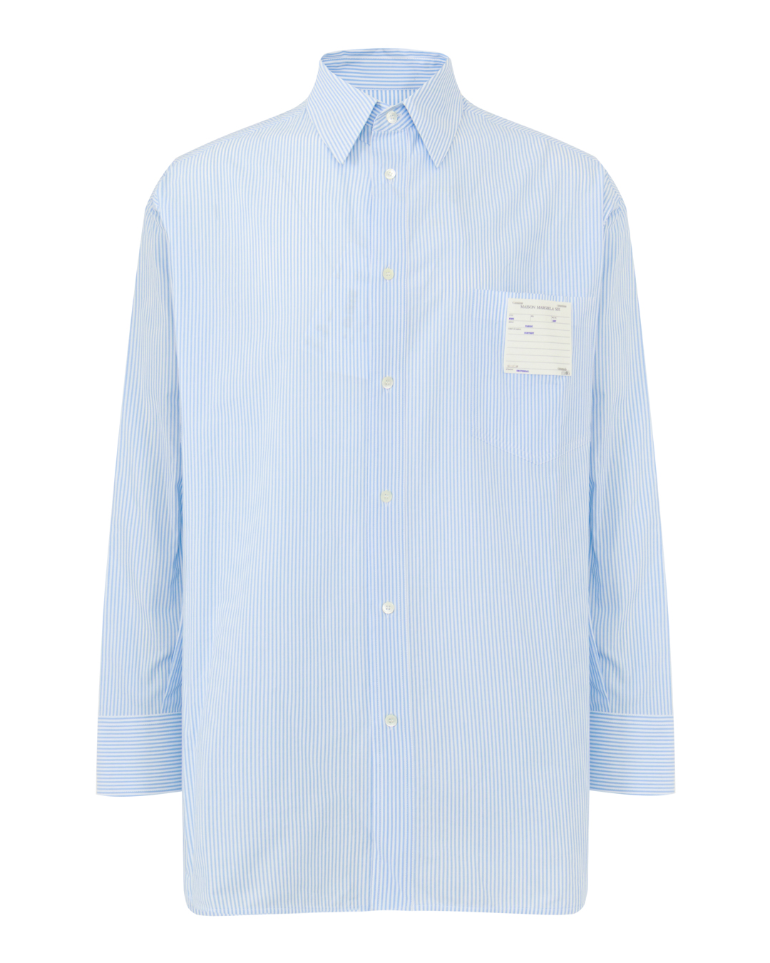 MM6 Maison Margiela рубашка с накладным карманом артикул SH2DT0048 марки MM6 Maison Margiela купить за 75900 руб.
