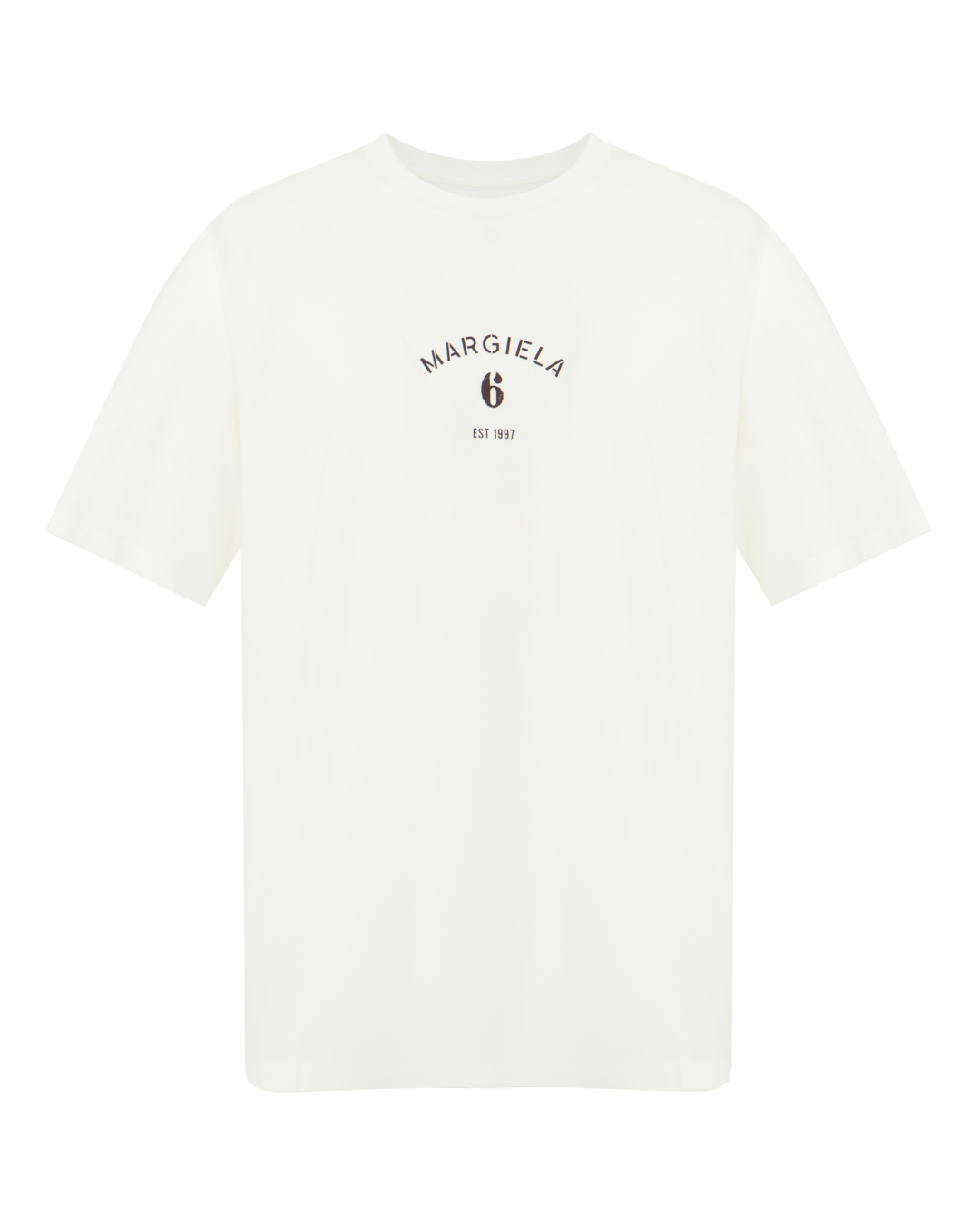 MM6 Maison Margiela футболка с принтом артикул SH2GC0038 марки MM6 Maison Margiela купить за 34900 руб.