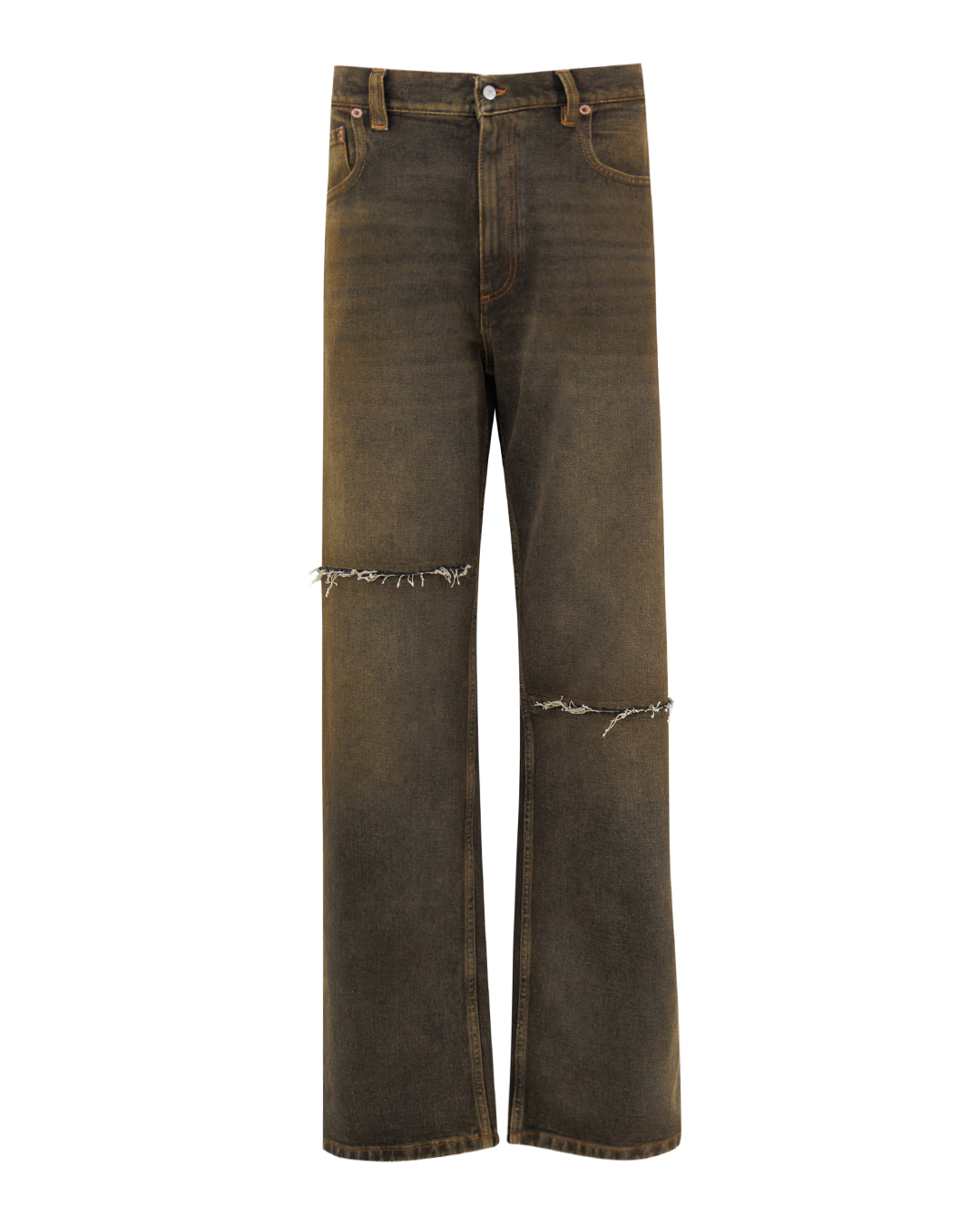 MM6 Maison Margiela джинсы свободного кроя артикул SH2LA0011 марки MM6 Maison Margiela купить за 69000 руб.