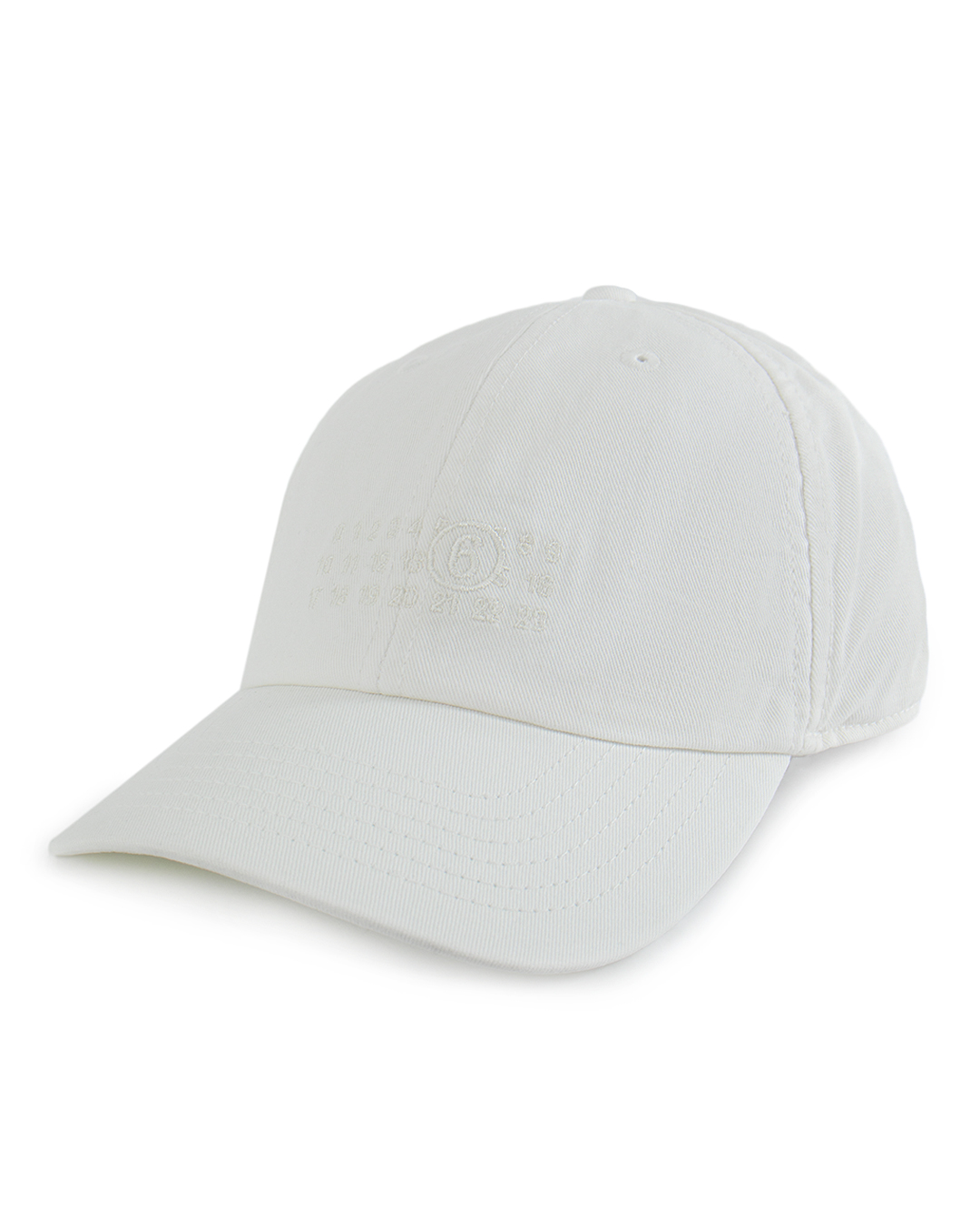 MM6 Maison Margiela бейсболка  с вышивкой артикул SH2TC0002 марки MM6 Maison Margiela купить за 27000 руб.