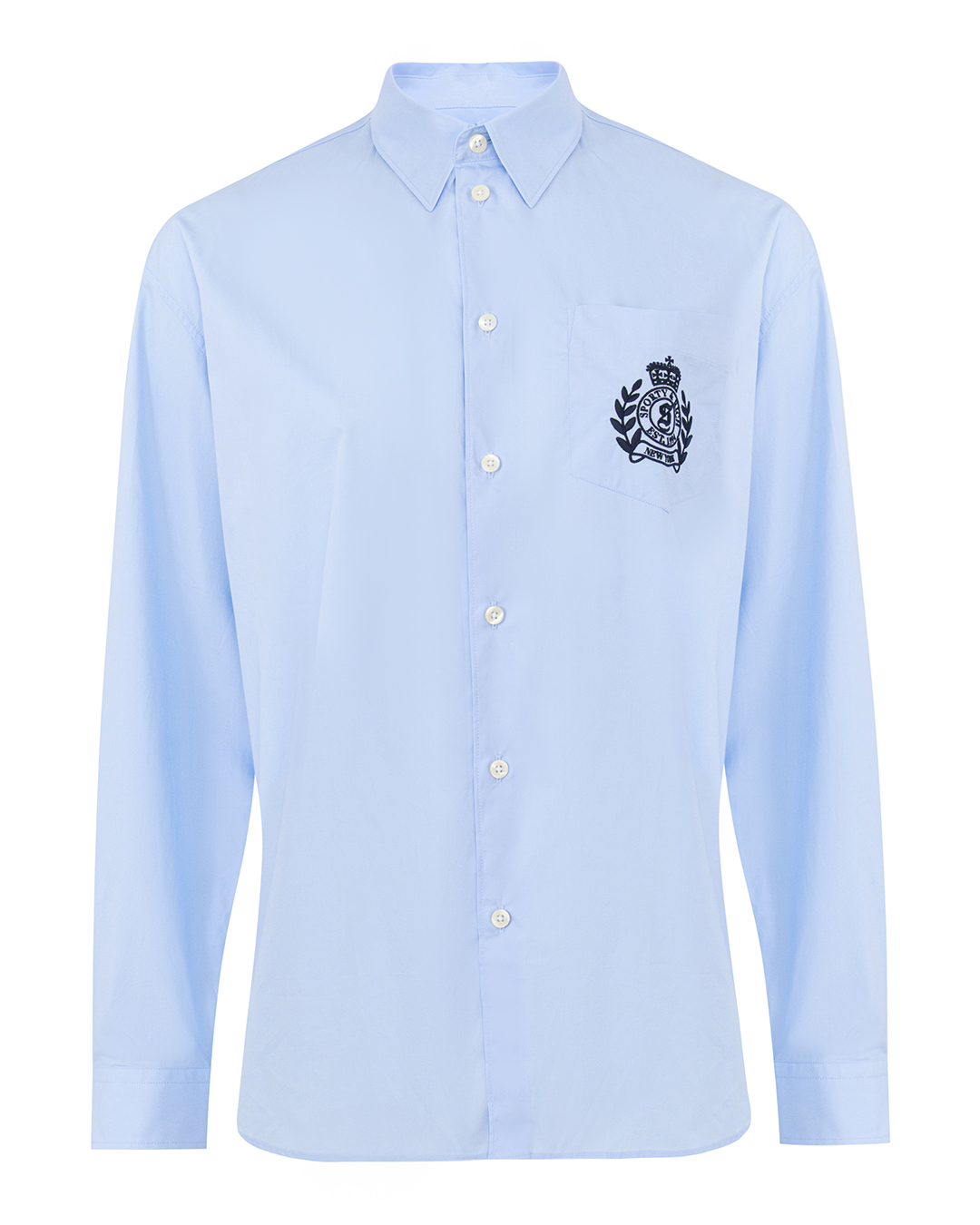 Sporty & Rich рубашка H&W артикул SI006612241BL марки Sporty & Rich купить за 28000 руб.