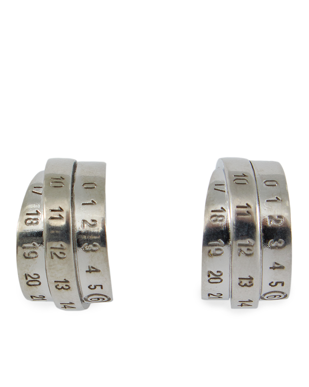 MM6 Maison Margiela серьги из латуни артикул SM6VG0083 марки MM6 Maison Margiela купить за 41000 руб.
