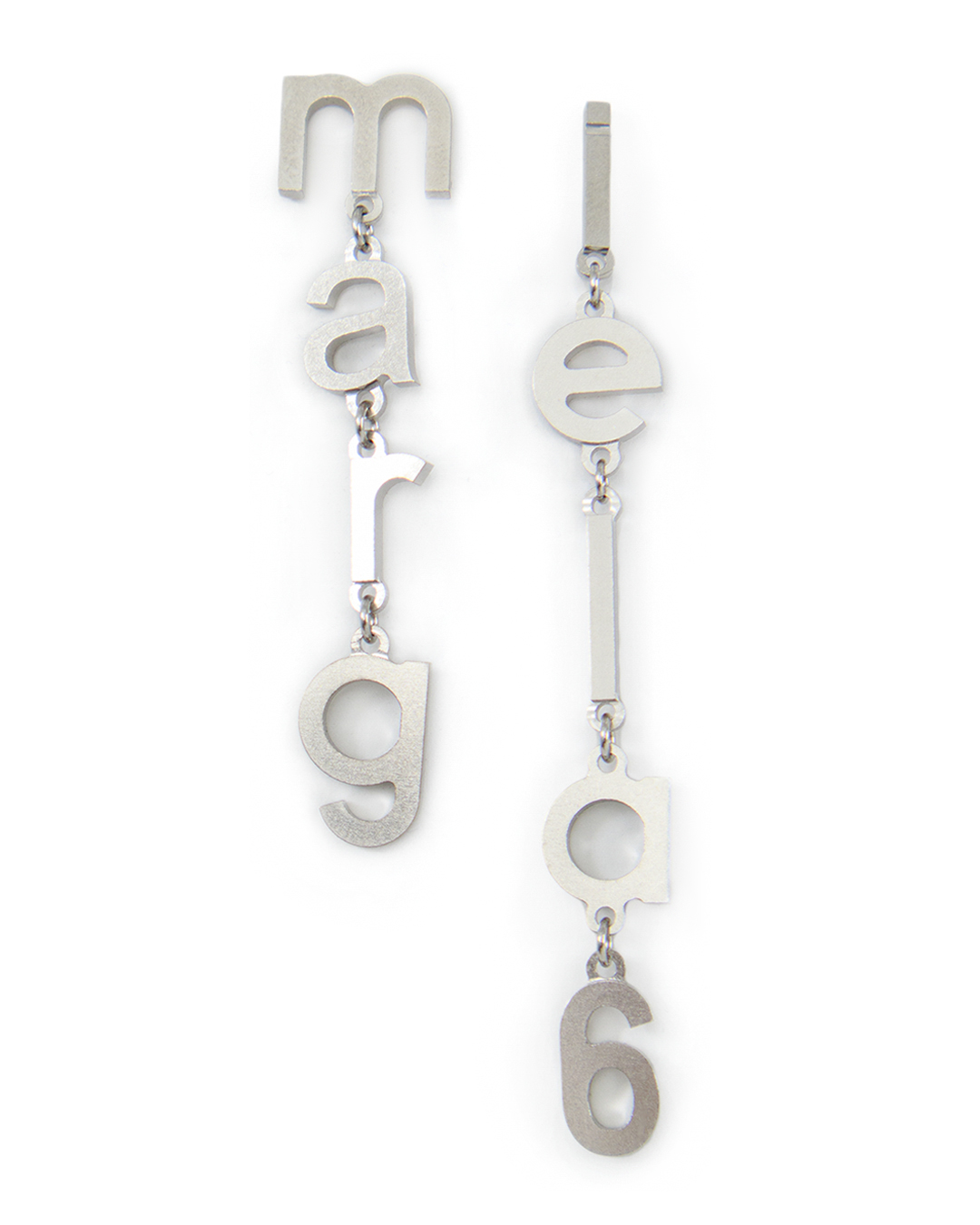 MM6 Maison Margiela серьги  подвески артикул SM6VG0085 марки MM6 Maison Margiela купить за 41000 руб.