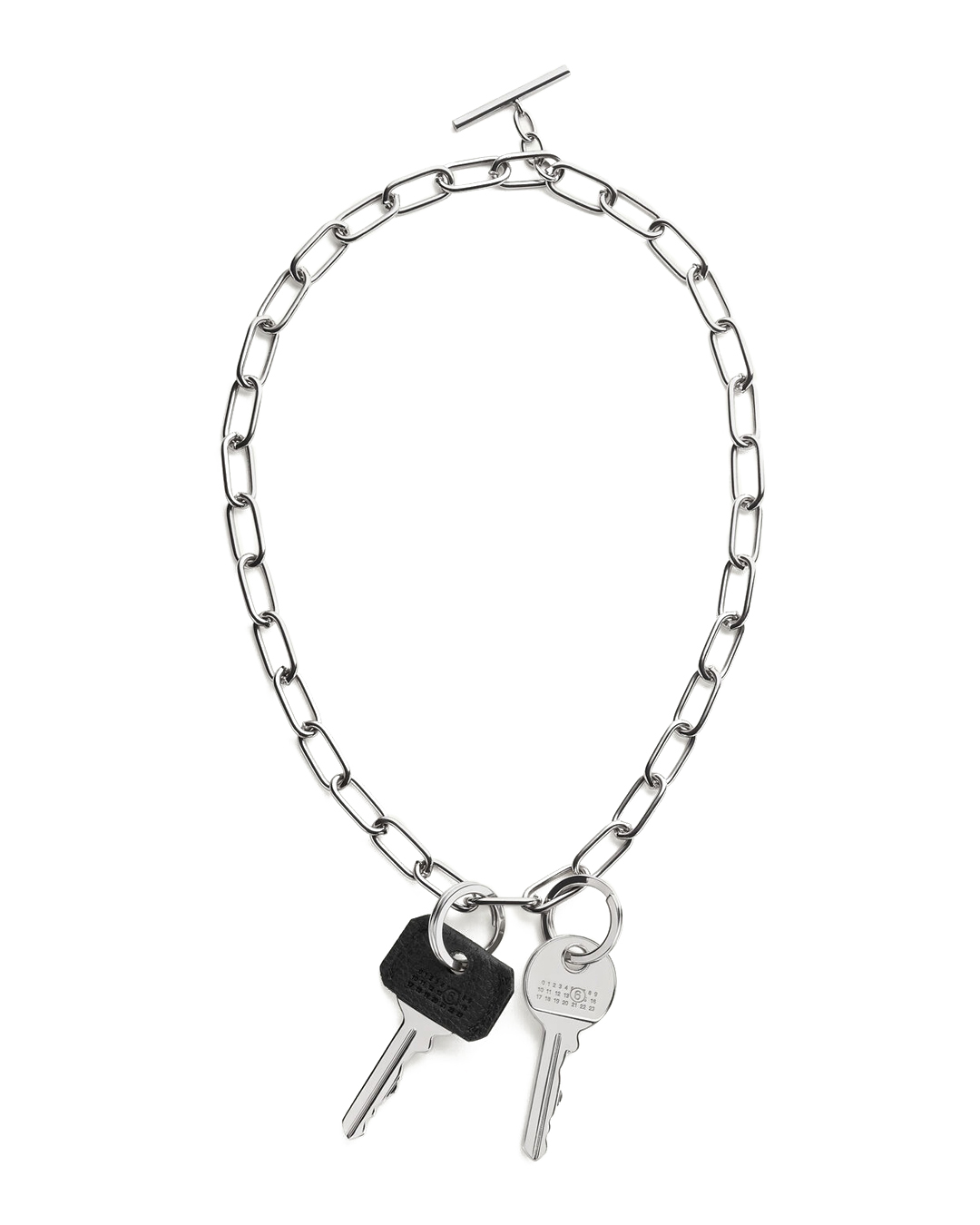 MM6 Maison Margiela цепочка с подвесками  артикул SM7UU0061 марки MM6 Maison Margiela купить за 46600 руб.