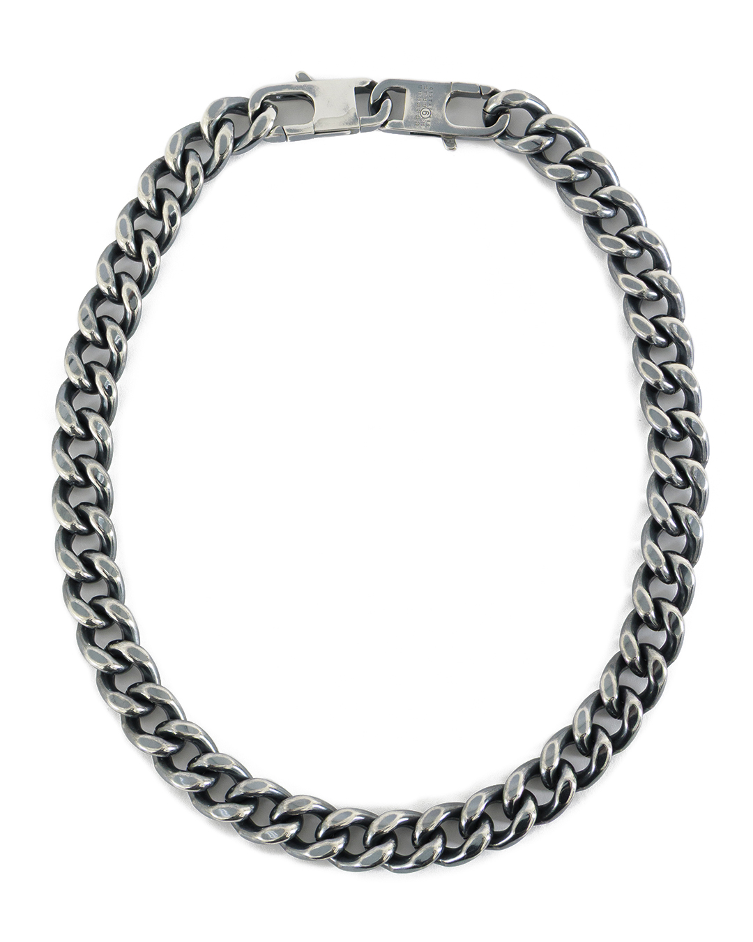 MM6 Maison Margiela цепочка из матового металла артикул SM7UU0105 марки MM6 Maison Margiela купить за 58000 руб.