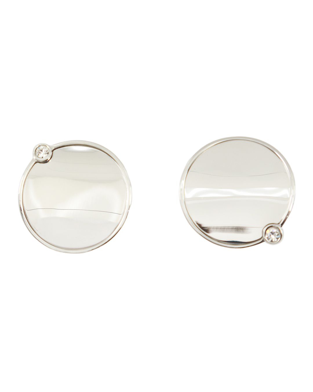 MM6 Maison Margiela серьги  со стразами  артикул SM7VG0096 марки MM6 Maison Margiela купить за 55000 руб.