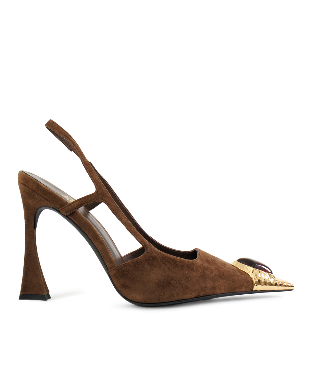 JEFFREY CAMPBELL туфли с металическим мысом артикул SORCERER марки JEFFREY CAMPBELL купить за 27000 руб.