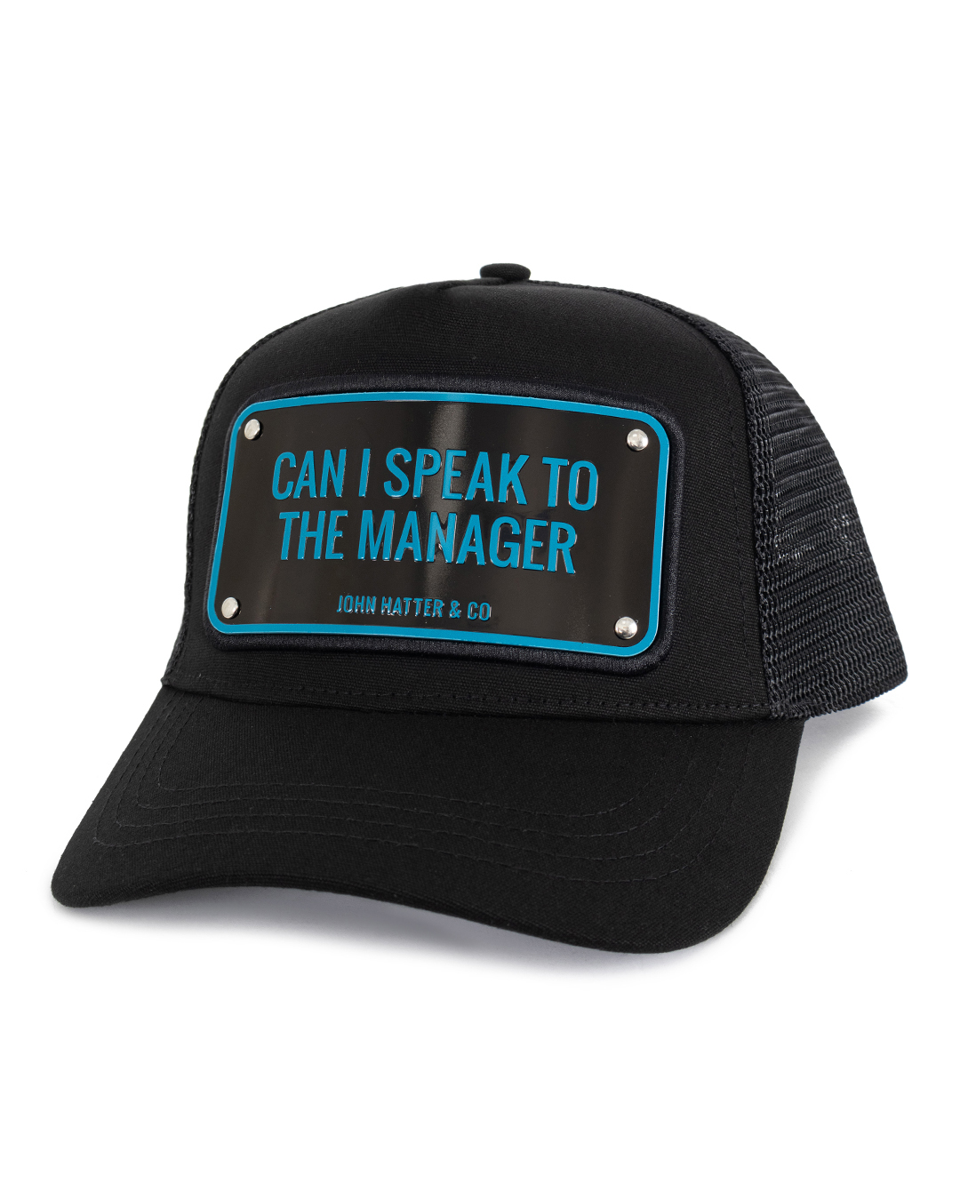 John Hatter & Co бейсболка с слоганом артикул SPEAK TO THE MANAGER марки John Hatter & Co купить за 15200 руб.