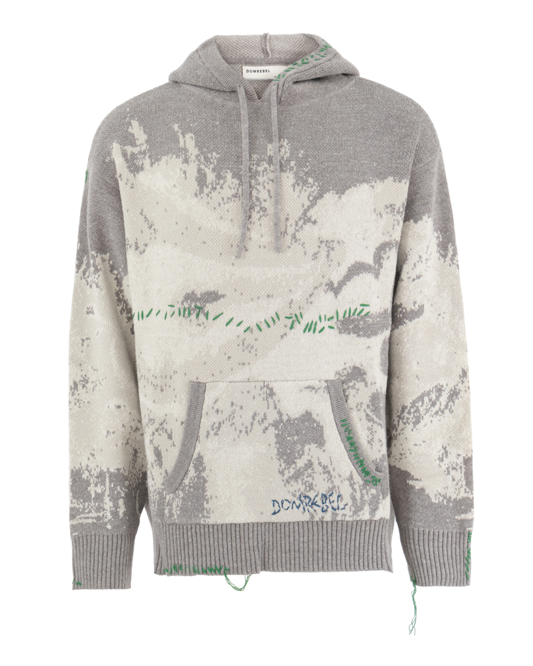 Dom Rebel худи вязаный с капюшоном артикул SPLASH.HOODIE марки Dom Rebel купить за 52000 руб.