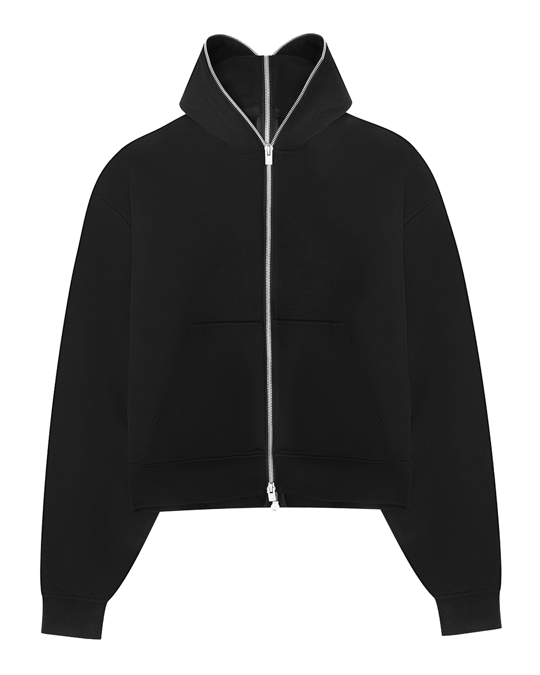 HELIOT EMIL худи на молнии  с капюшоном  артикул SS24_M_08_064_BLK01 марки HELIOT EMIL купить за 49200 руб.