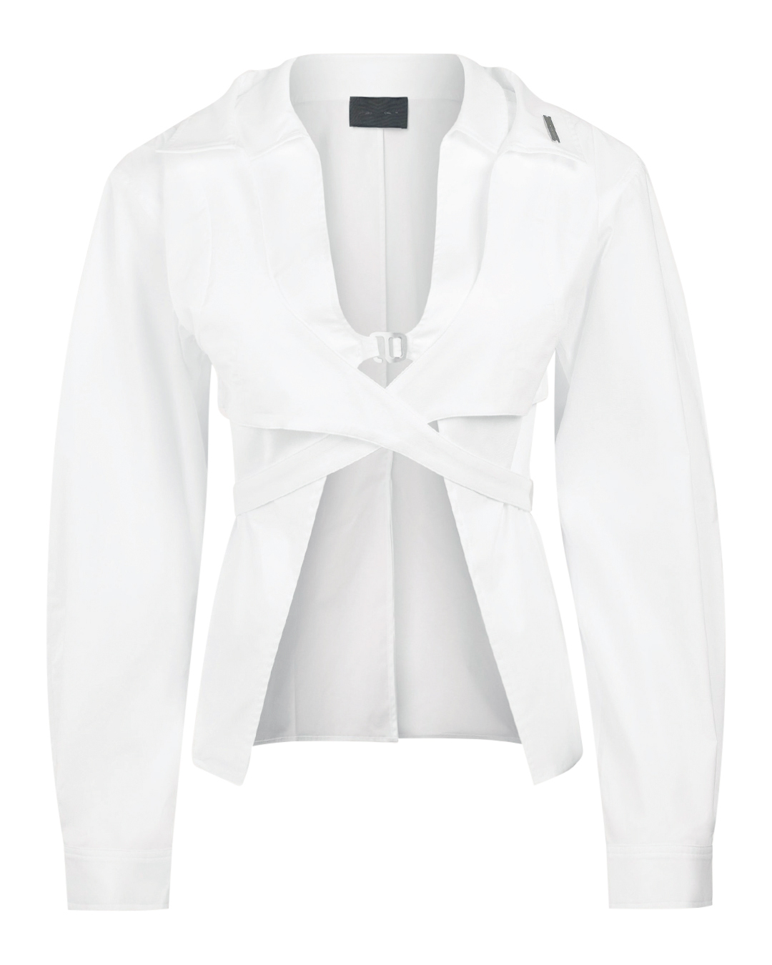 HELIOT EMIL рубашка  с объемными рукавами  артикул SS24_W_05_050_WHT02 марки HELIOT EMIL купить за 67400 руб.