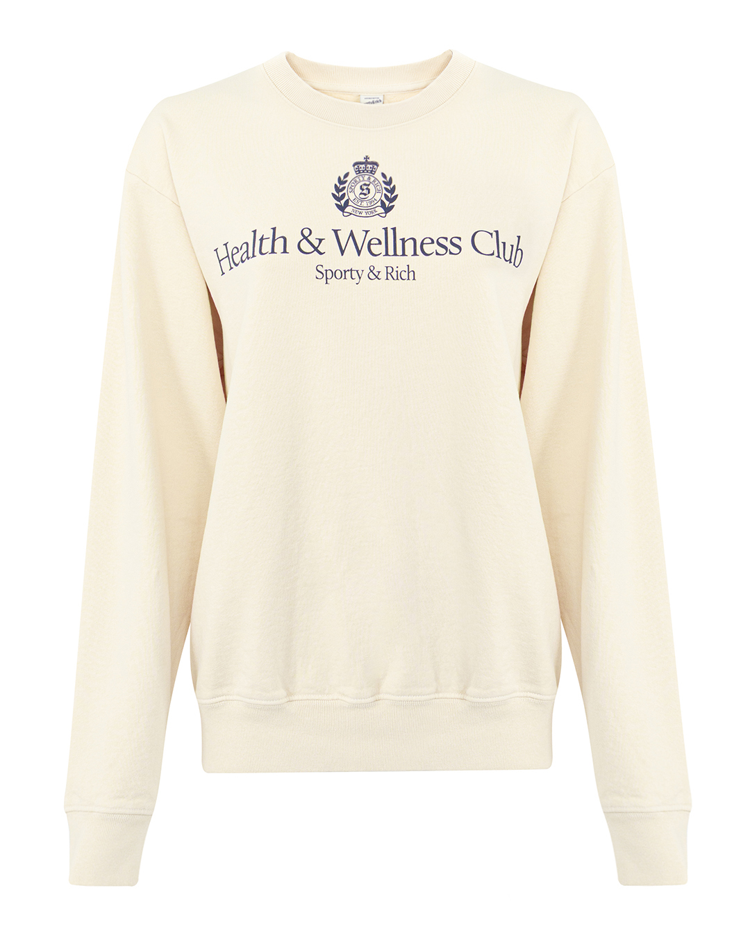 Sporty & Rich свитшот из натурального хлопка артикул ST071606241CR марки Sporty & Rich купить за 23800 руб.