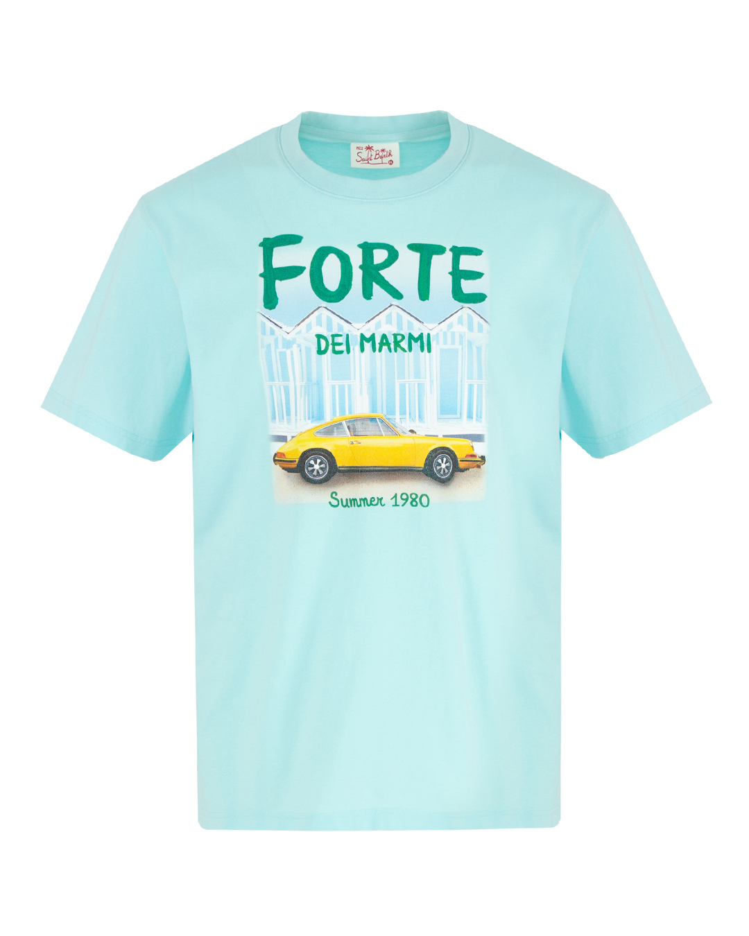 MC2 Saint Barth футболка с принтом  артикул STBM TSHIRT FORTE CAR марки MC2 Saint Barth купить за 9300 руб.