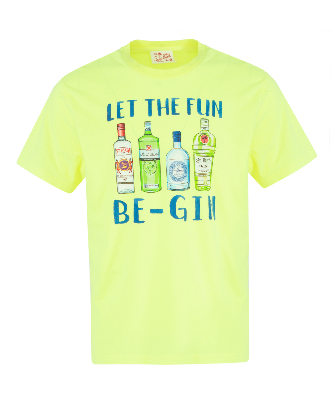 MC2 Saint Barth футболка с принтом  артикул STBM TSHIRT FUN BE GIN марки MC2 Saint Barth купить за 9300 руб.