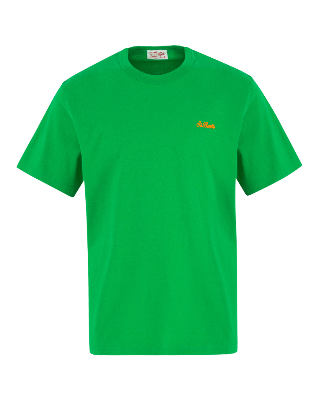 MC2 Saint Barth футболка с миниатюрной вышивкой  артикул STBM TSHIRT SB PALM 57 марки MC2 Saint Barth купить за 8700 руб.