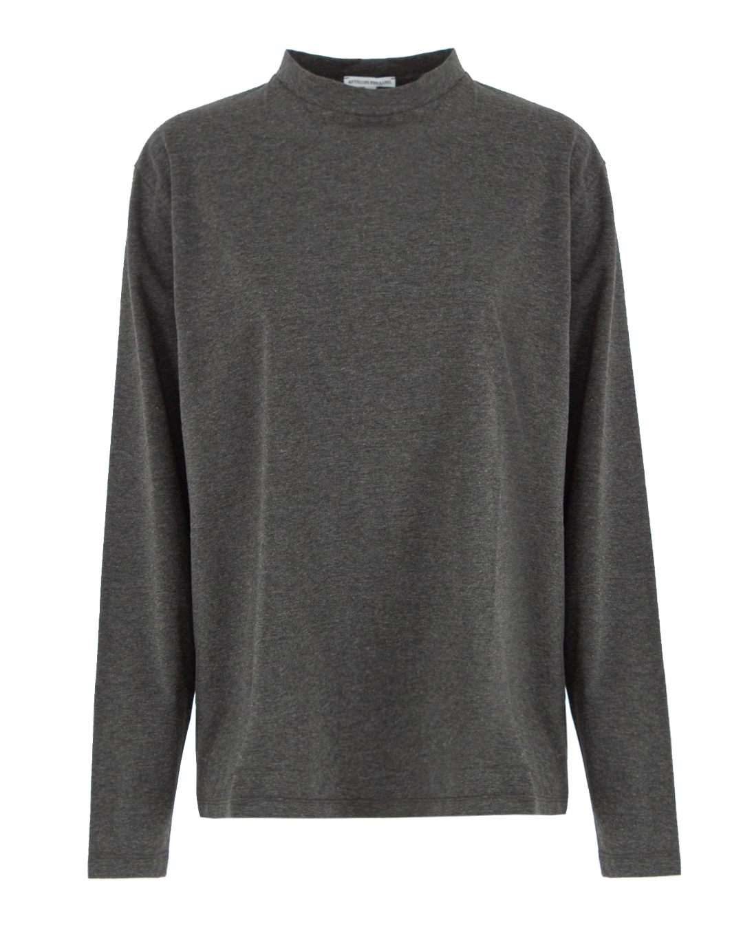 ANTELOPE THE LABEL лонгслив прямого силуэта  артикул T2.ANTRACITE MELANGE марки ANTELOPE THE LABEL купить за 12300 руб.