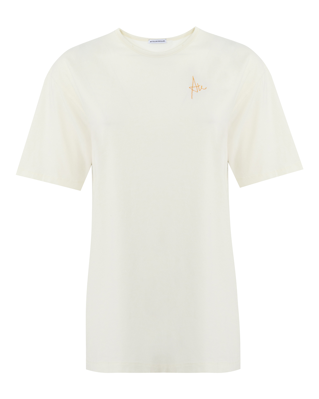 ANTELOPE THE LABEL футболка с вышивкой  артикул T2 марки ANTELOPE THE LABEL купить за 13900 руб.