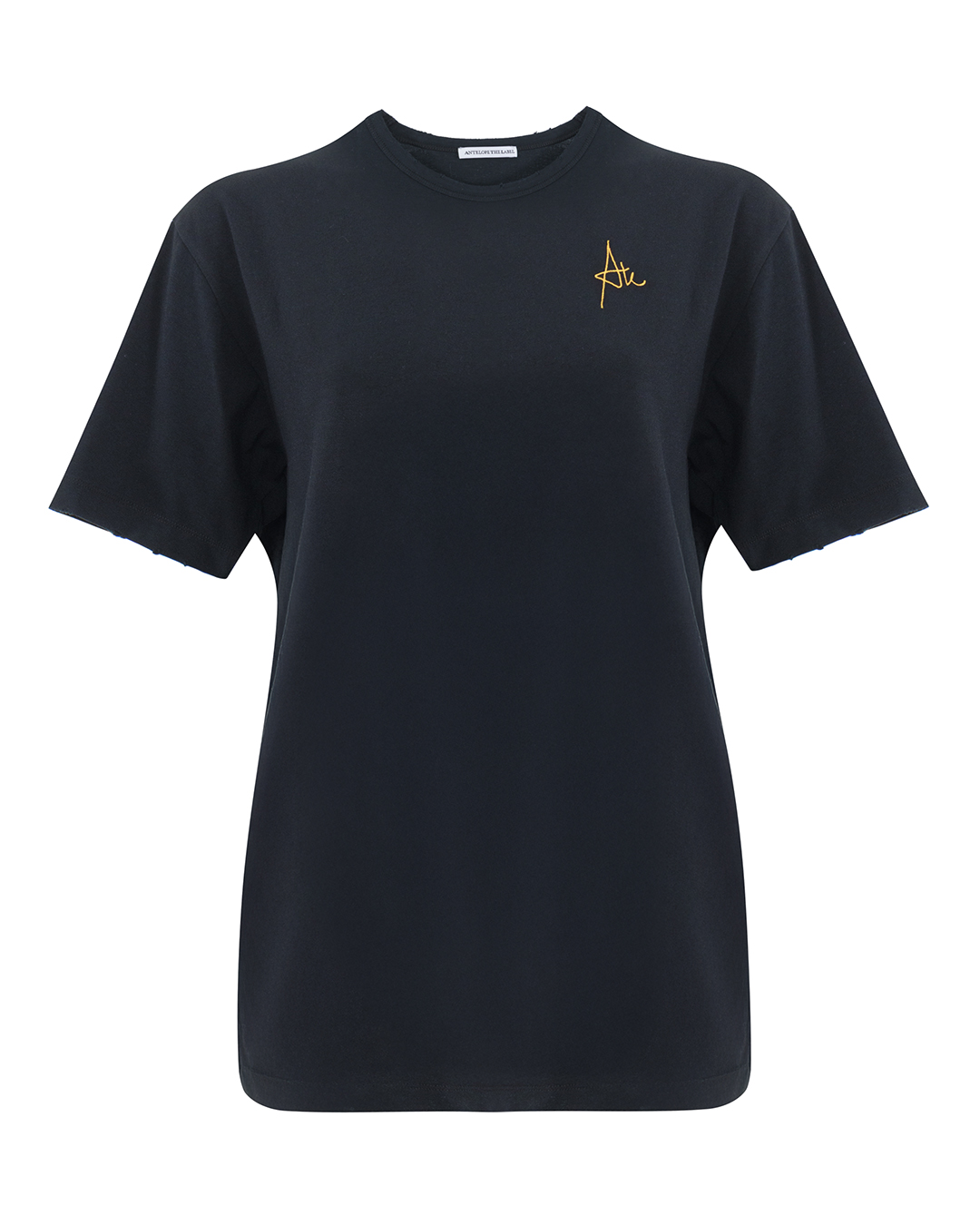 ANTELOPE THE LABEL футболка с вышивкой  артикул T2 марки ANTELOPE THE LABEL купить за 13900 руб.