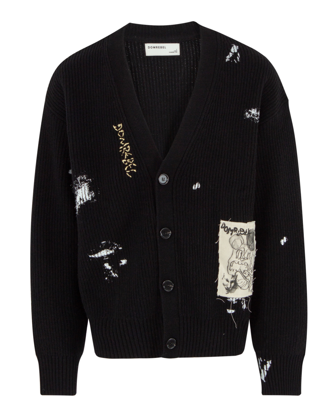 Dom Rebel кардиган объемного силуэта  артикул TEARAWAY марки Dom Rebel купить за 63200 руб.