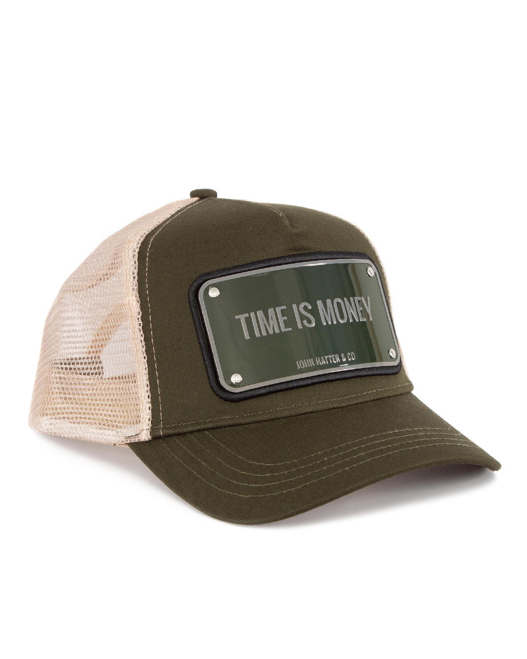 John Hatter & Co бейсболка с культовым слоганом артикул TIME IS MONEY марки John Hatter & Co купить за 15200 руб.