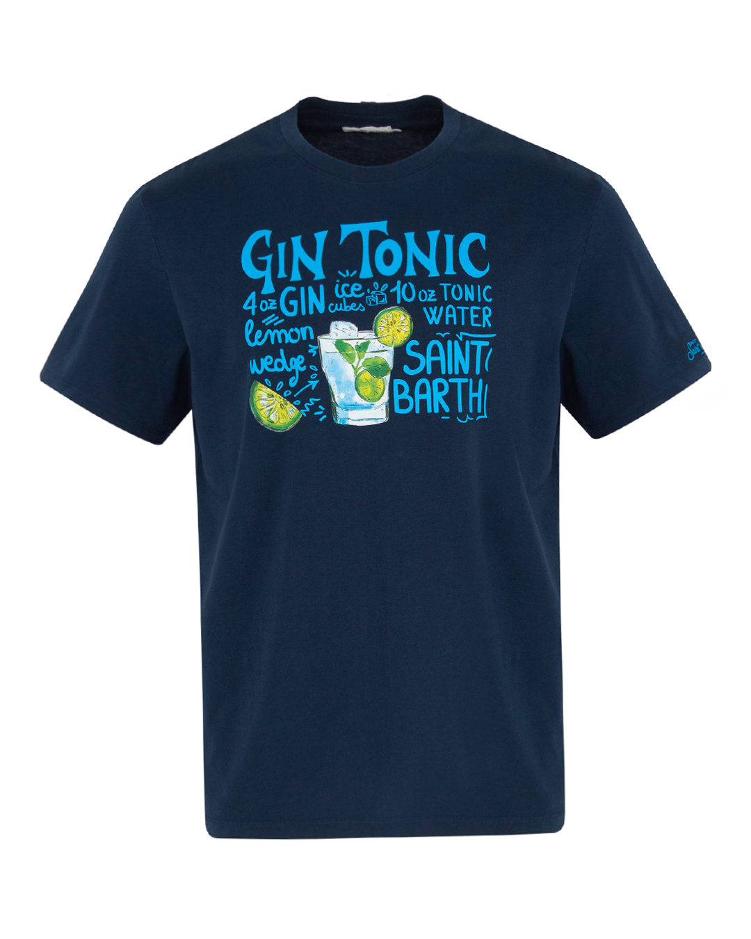 MC2 Saint Barth футболка с принтом  артикул TSHIRT RECIPE 61 марки MC2 Saint Barth купить за 6300 руб.