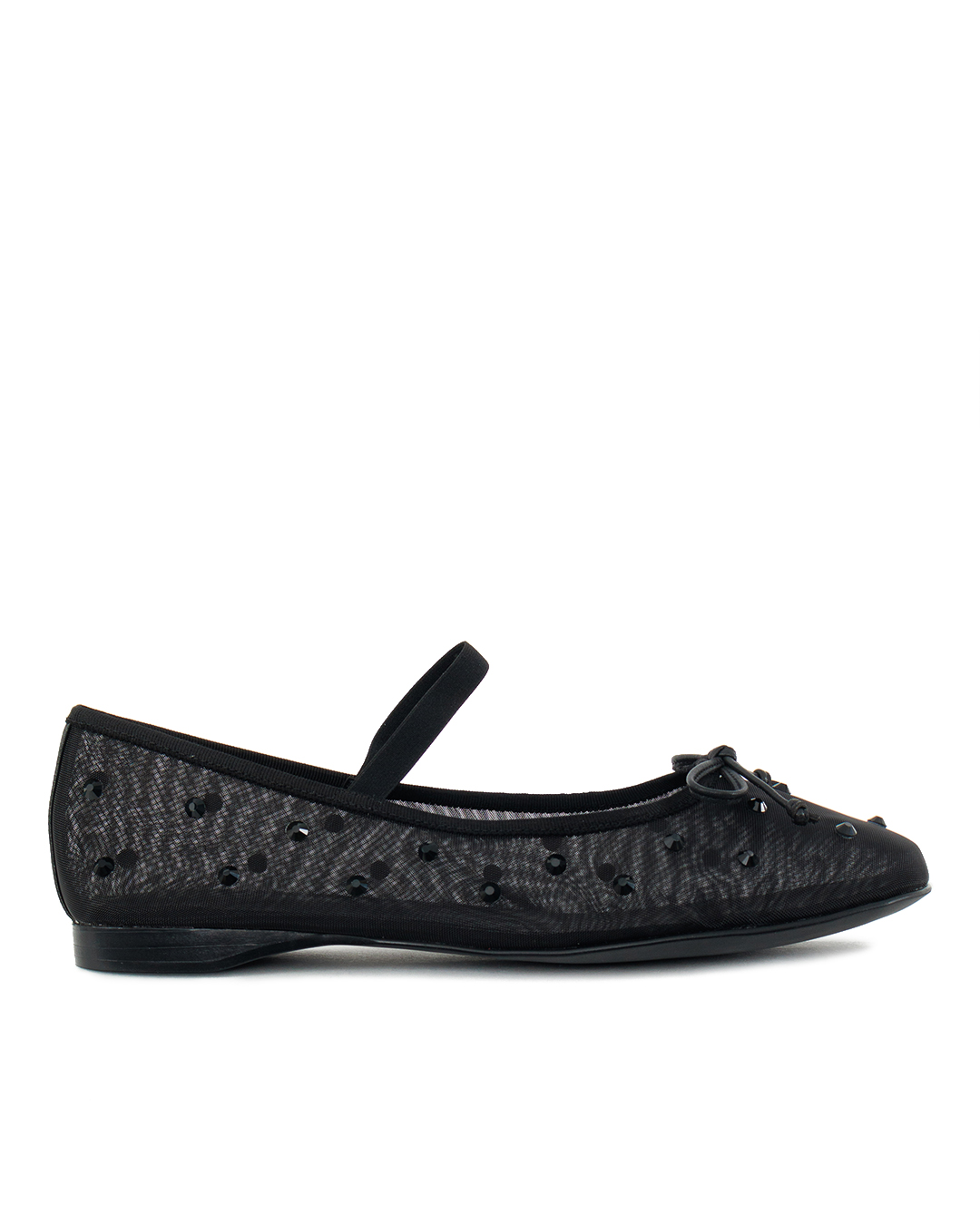 JEFFREY CAMPBELL балетки с отделкой из страз  артикул TUTU-SJ марки JEFFREY CAMPBELL купить за 28500 руб.