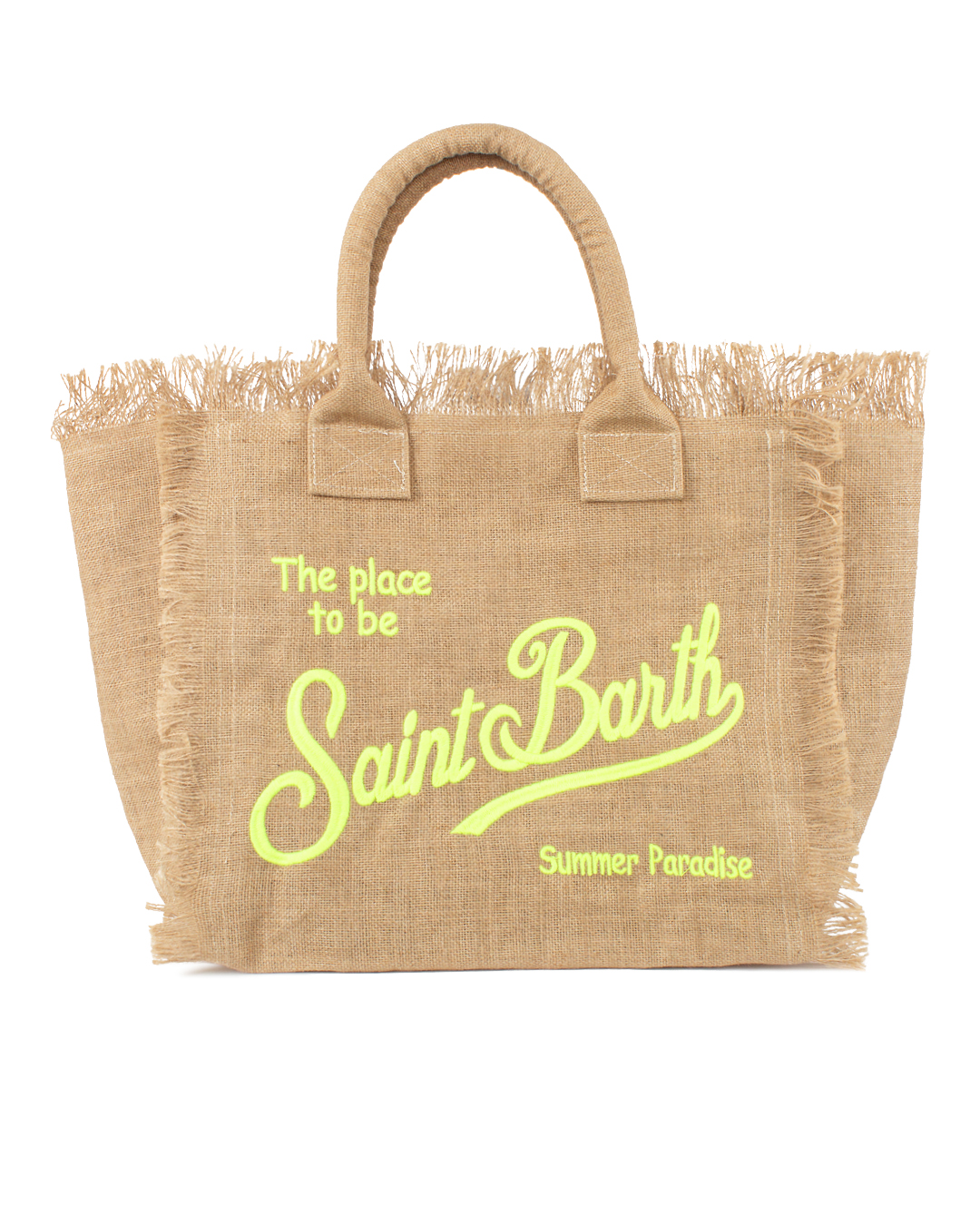 MC2 Saint Barth пляжная текстильная сумка  артикул VANITY JUTE марки MC2 Saint Barth купить за 19200 руб.