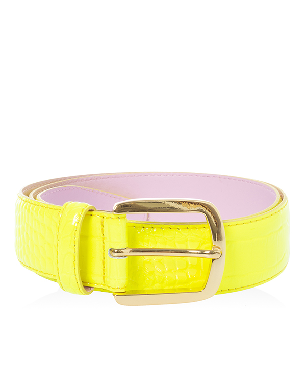 Essentiel Antwerp ремень из кожи с фактурой под рептилию артикул VROCROCO марки Essentiel купить за 16500 руб.