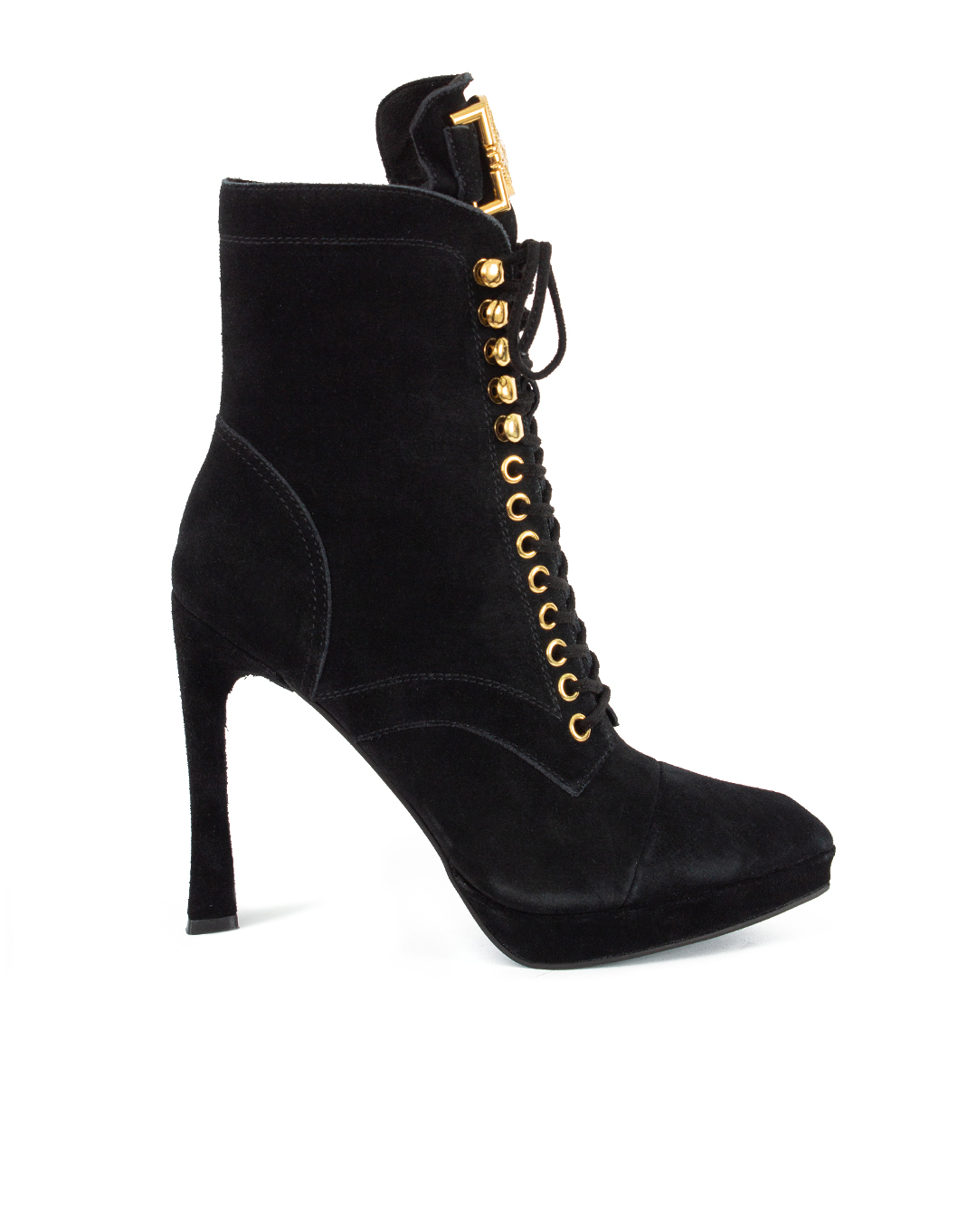 JEFFREY CAMPBELL замшевые ботильоны на высоком каблуке  артикул WATCH-ME марки JEFFREY CAMPBELL купить за 34900 руб.