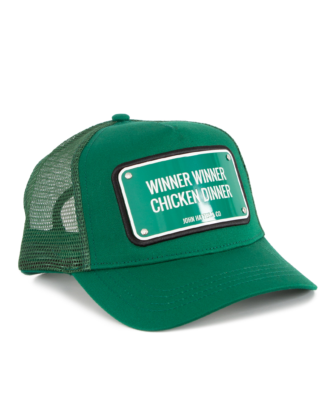 John Hatter & Co бейсболка с культовым слоганом артикул WINNER WINNER CHICKEN марки John Hatter & Co купить за 15200 руб.