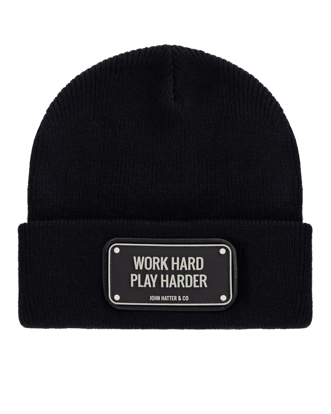 John Hatter & Co шапка с текстовым принтом артикул WORK HARD марки John Hatter & Co купить за 9200 руб.