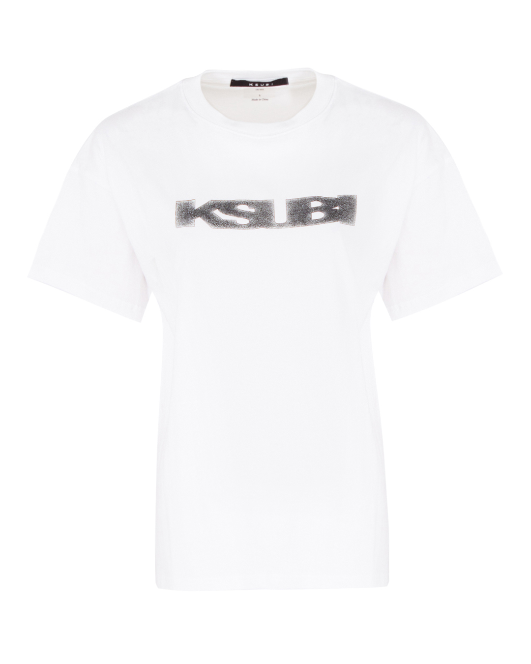 KSUBI хлопковая футболка с логотипом бренда  артикул WPS24TE013 марки KSUBI купить за 13300 руб.