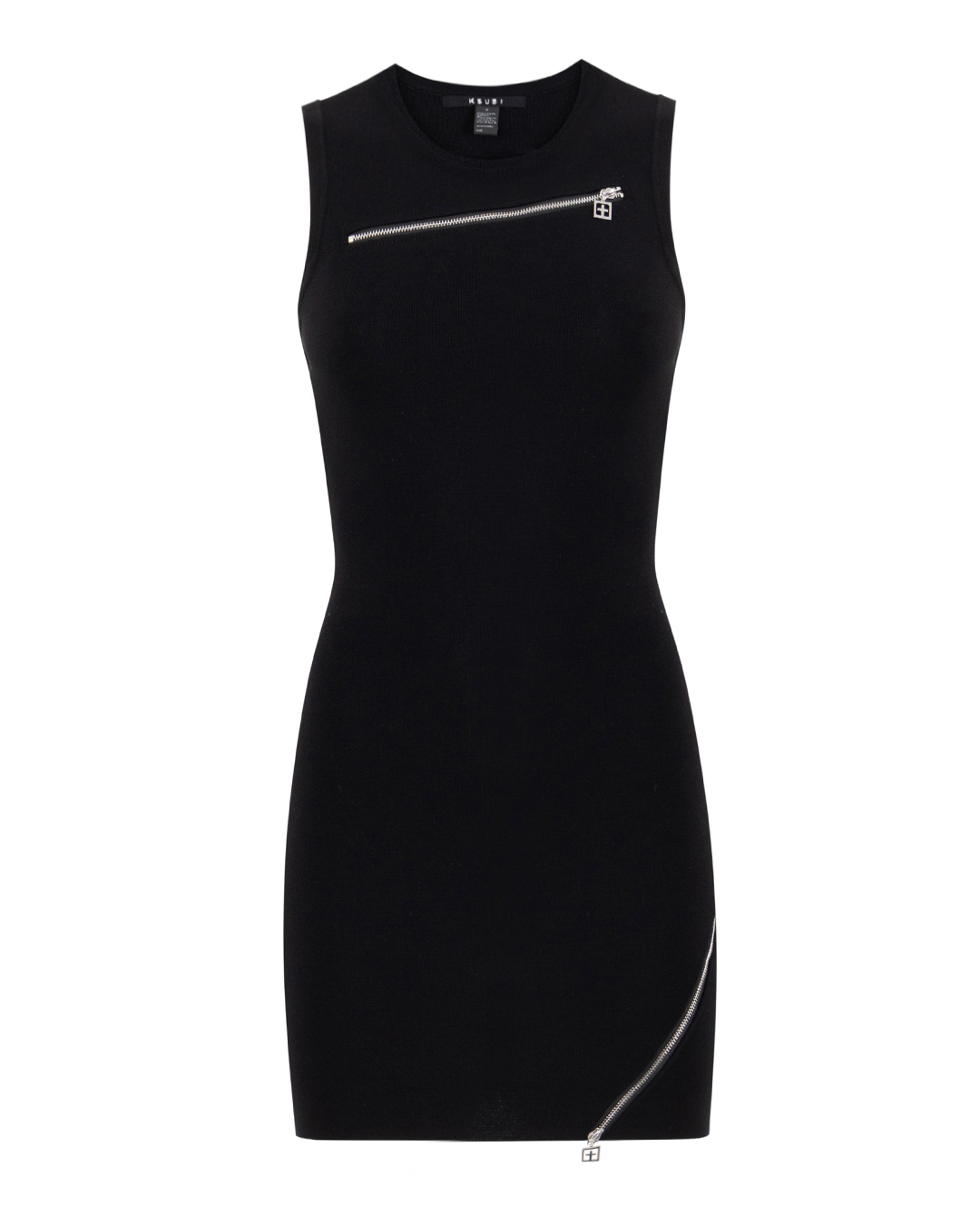 KSUBI платье с молниями  артикул WSP24DR006 марки KSUBI купить за 31900 руб.