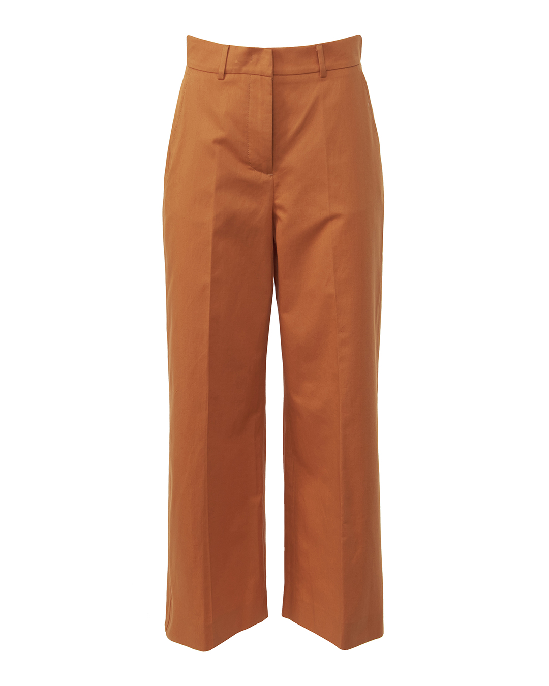 Max Mara Weekend брюки из хлопка и льна  артикул ZIRCONE марки MaxMara_Weekend купить за 5200 руб.